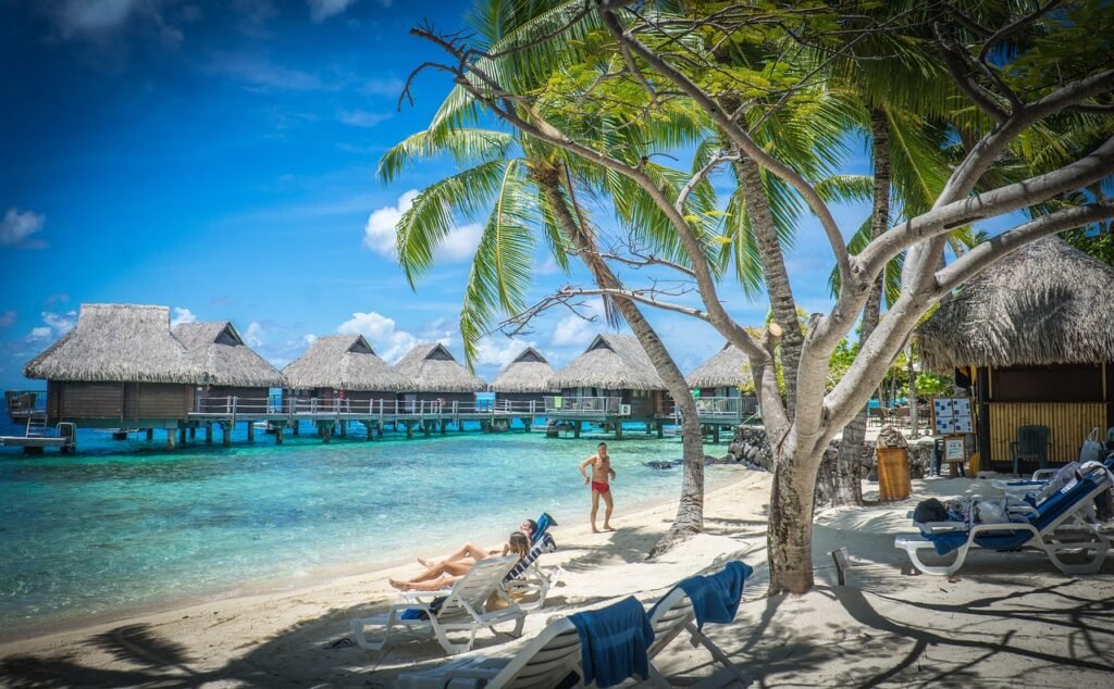 Bora Bora romantic beach