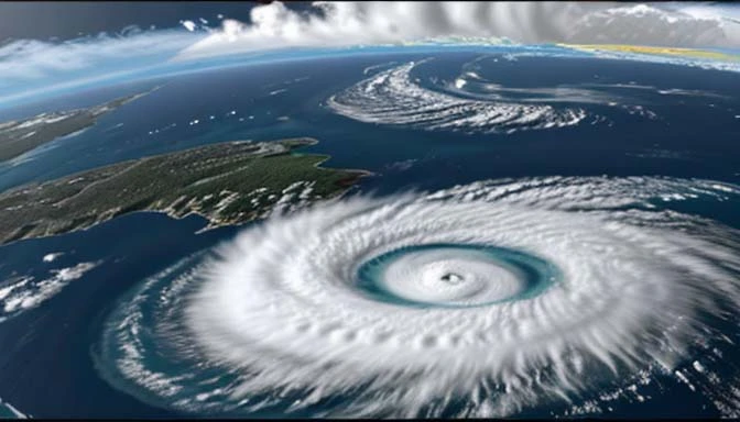 Hurricane natural disaster